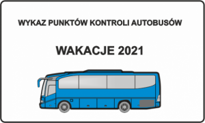 niebieski obrazek z autobusem