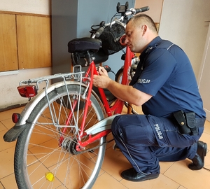 Znakowanie rowrów w KPP w Kamieniu Pomorskim